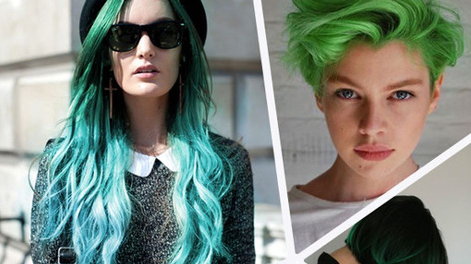 Hot or Not: Grüne Haare sind jetzt Trend!