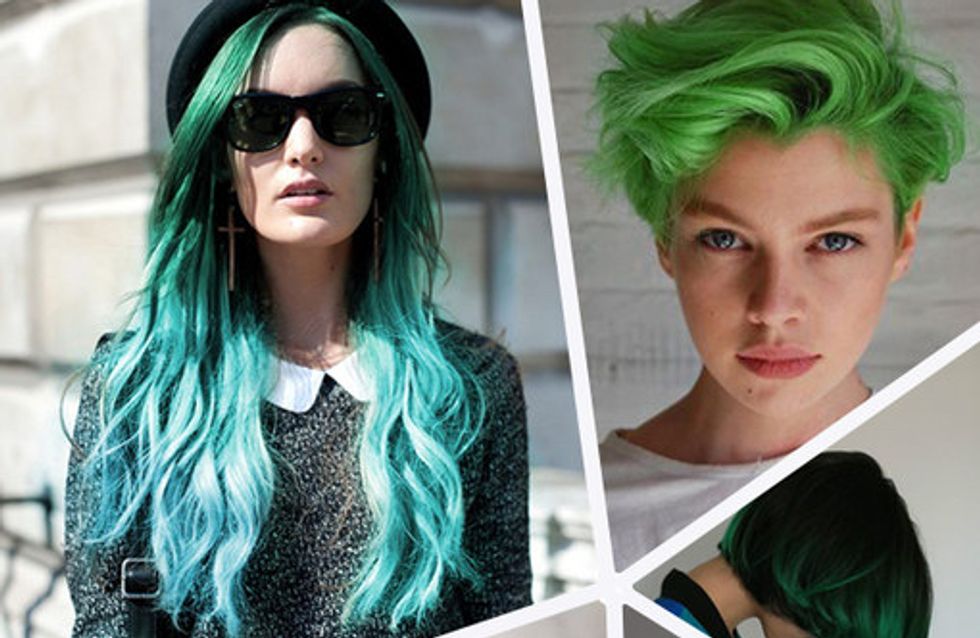 Hot or Not: Grüne Haare sind jetzt Trend!