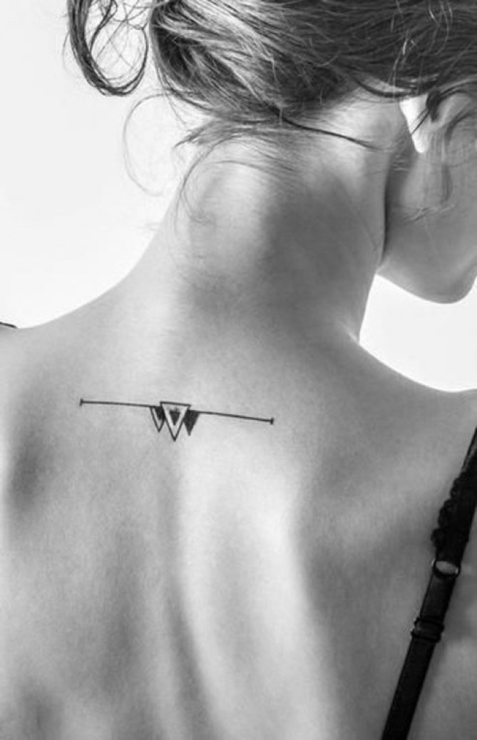 Tatuajes con formas geométricas