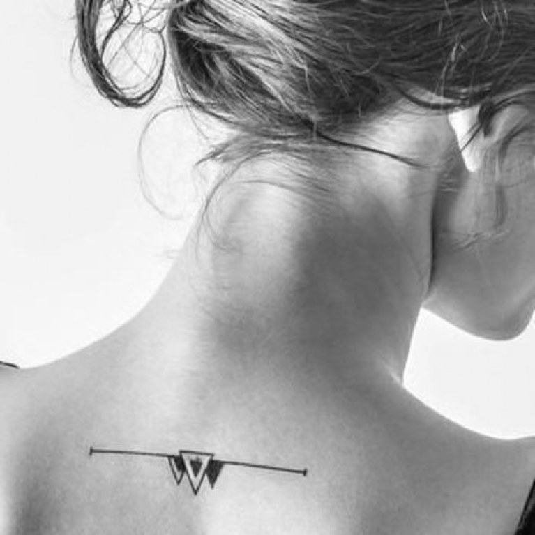 Tatuajes Con Formas Geométricas Foto Enfemenino