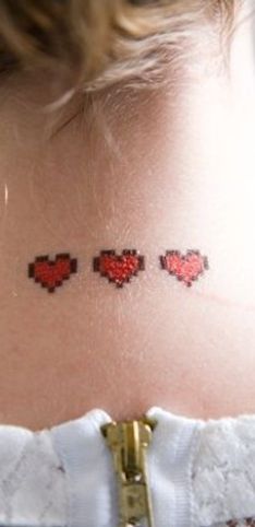 Tatuagem pixelada