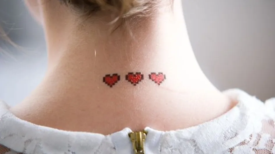 Tatuajes con efecto pixelado