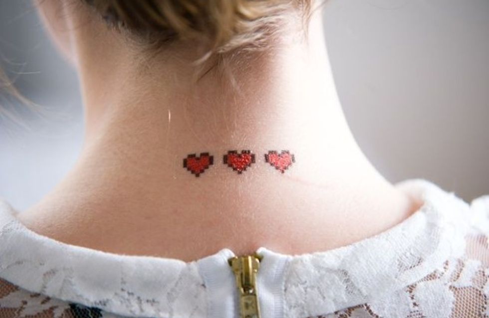 Tatuagem pixelada