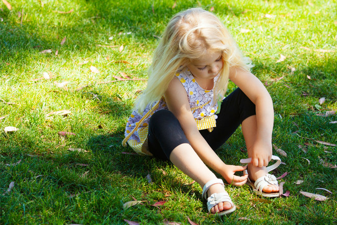 sandales pour petite fille