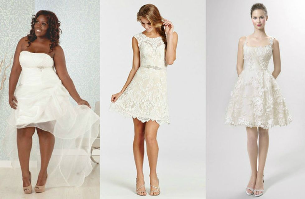 60 vestidos de noiva curtos