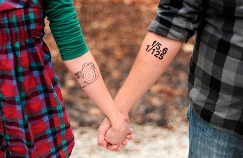 48 inspirações criativas de tatuagem para casal