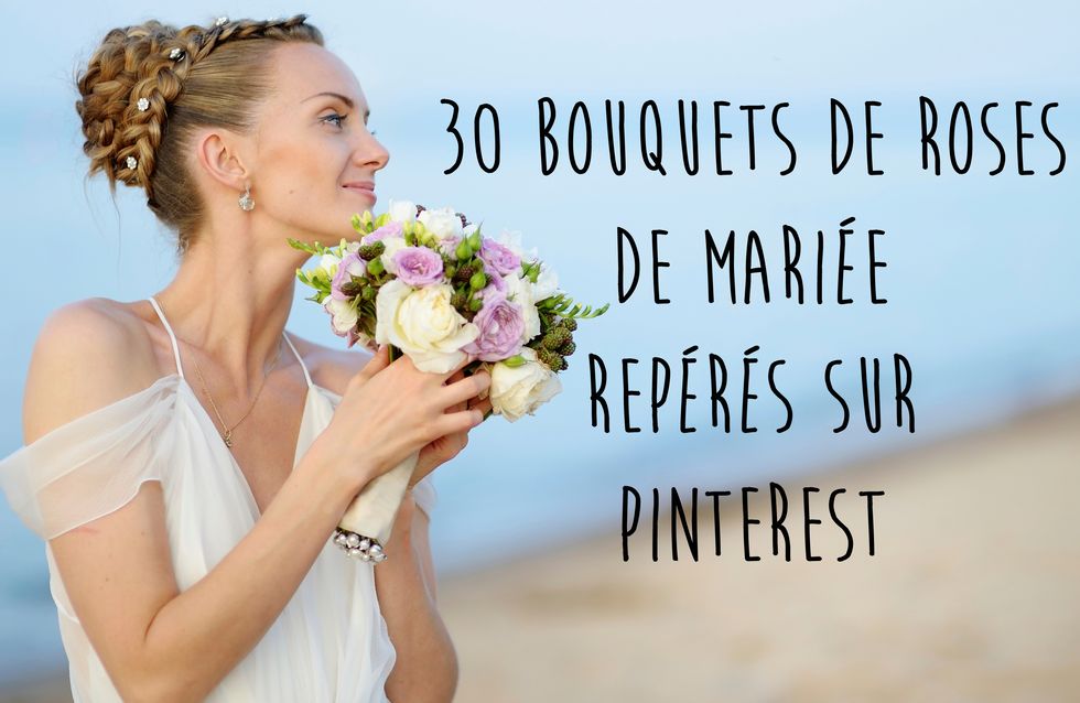 Bouquet De Roses 30 Jolis Bouquets De Mariée Repérés Sur