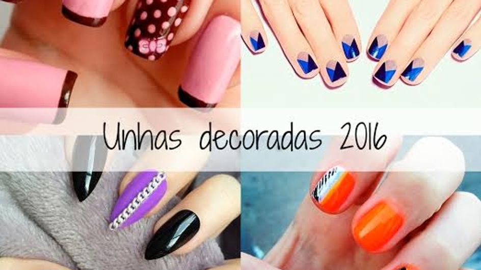 Unhas decoradas 2016: temos ideias de sobra para você!