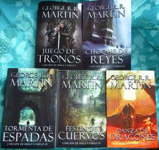 Canción de Hielo y Fuego, de George R.R. Martin - Las mejores sagas literarias