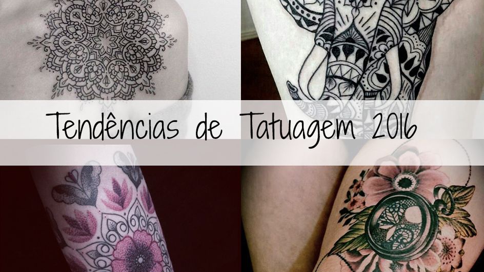 Pronta para se rabiscar? Tatuagens 2016