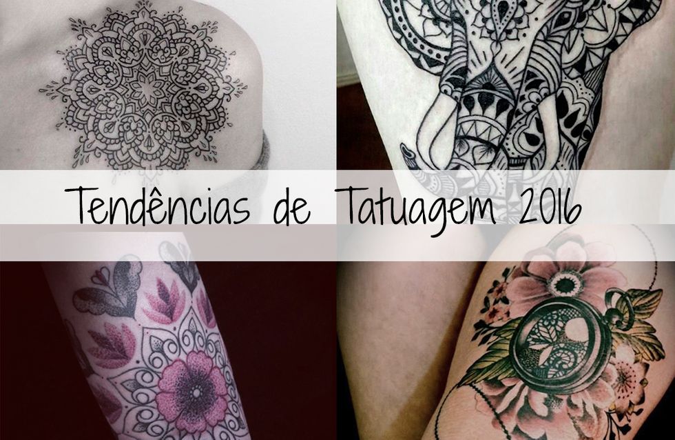 Pronta para se rabiscar? Tatuagens 2016