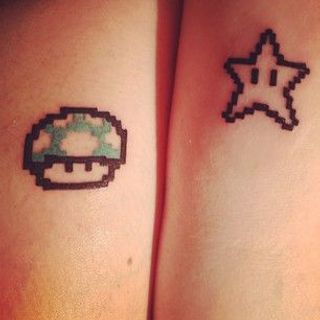 Liebes tattoos kleine Kleine Tattoos