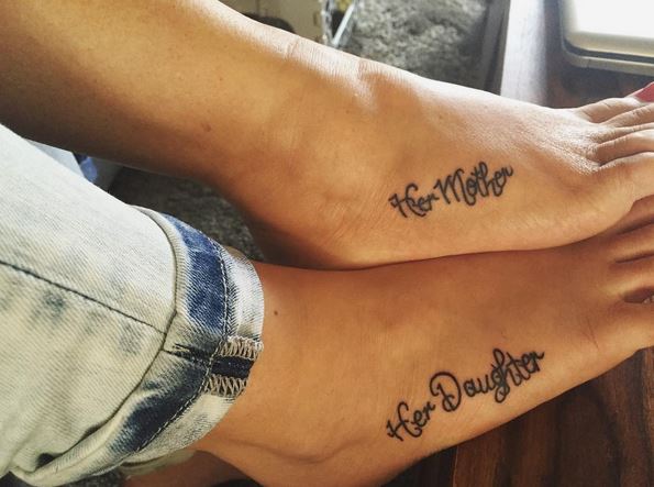 Mama tochter tattoo und Mother daughter