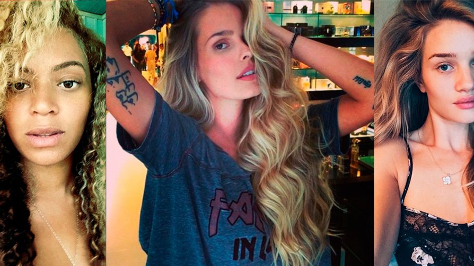 Cara lavada! Celebridades que dispensaram o make e fizeram selfies mara