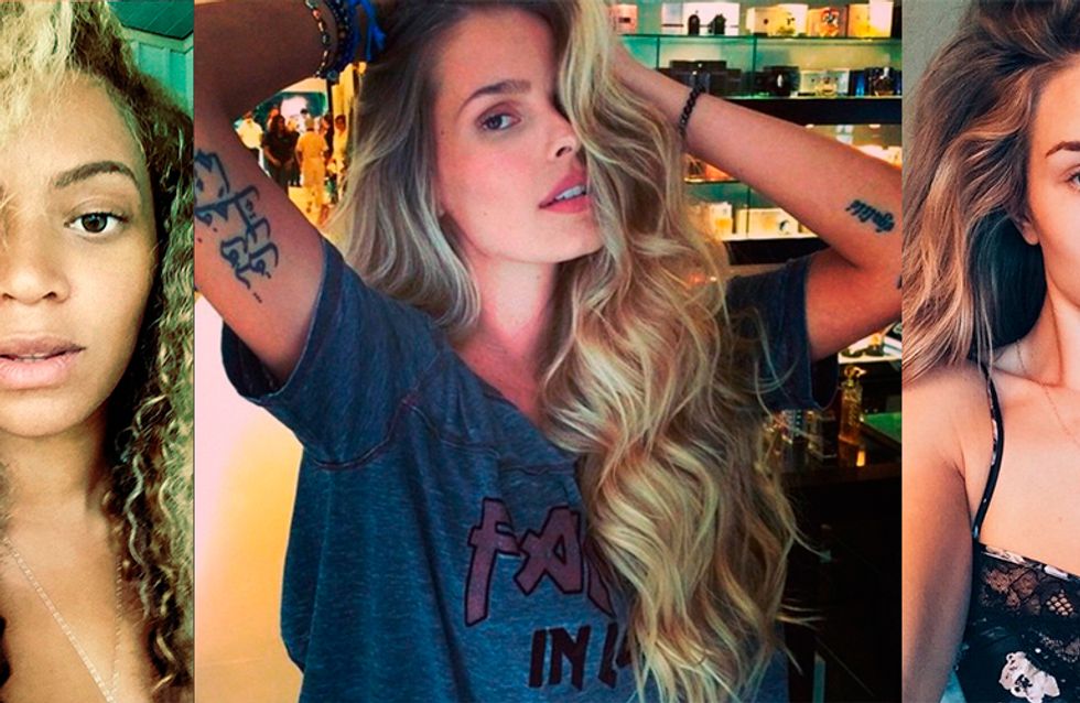 Cara lavada! Celebridades que dispensaram o make e fizeram selfies mara
