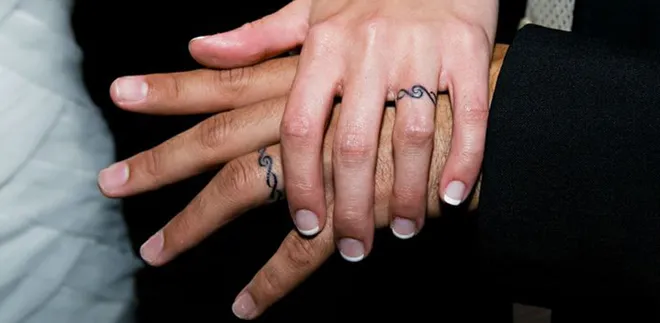 40 tatuajes que sustituyen a las alianzas tradicionales