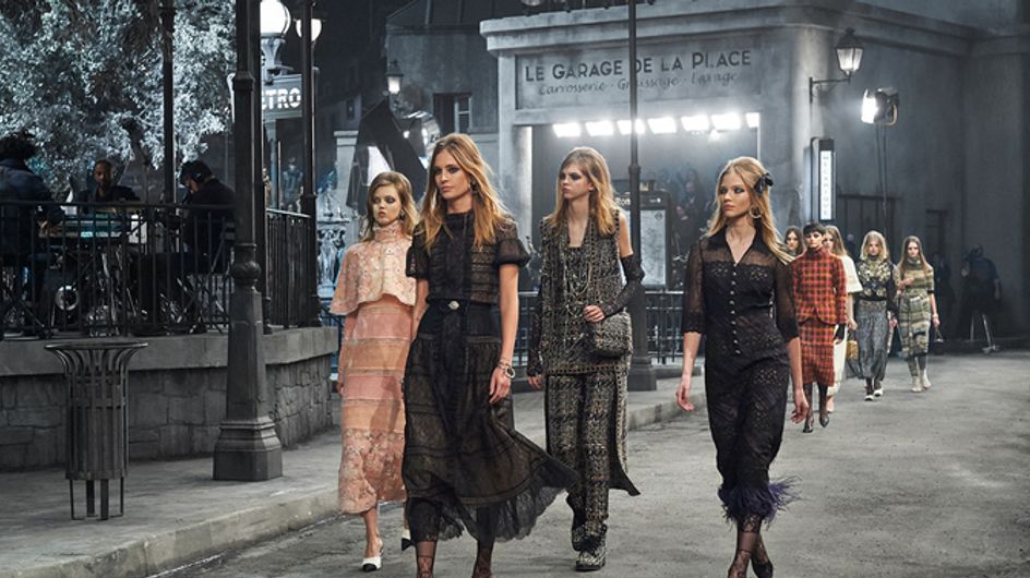 Desfile Métiers d'Art de Chanel Paris-Rome: la moda llega a Cinecittá