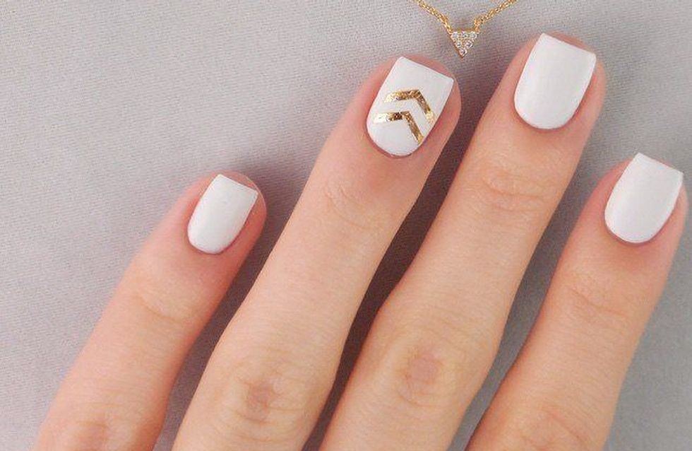 Nail arts discretas & delicadas