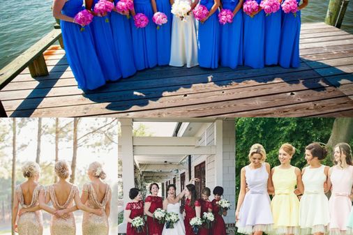 Vestidos para madrinhas de casamento