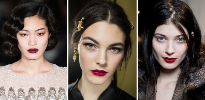 Labios granates: bienvenida al lado oscuro del maquillaje