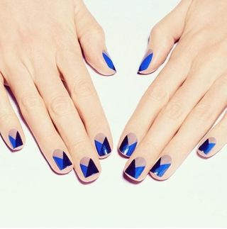 Nail art multicolor