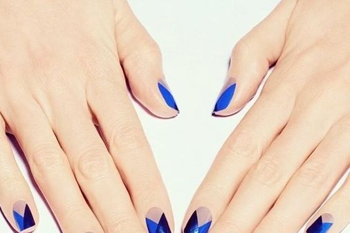 Nail art multicolor