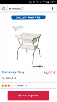 baignoire bébé toys r us