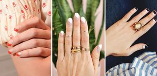 Nail art geométrica