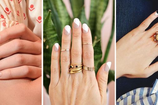 Nail art geométrica