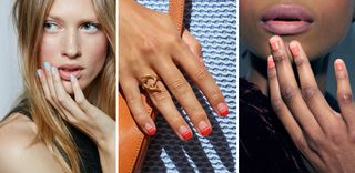 Manicura semi transparente: ¡juega al destape con tus uñas!