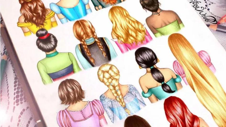 Que tal reproduzir os penteados das princesas da Disney?