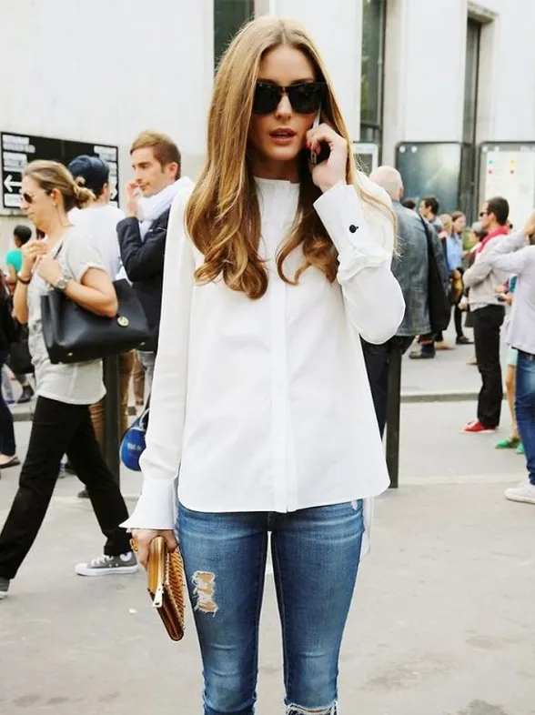 Provas de que Olivia Palermo é a rainha do street style no Pinterest