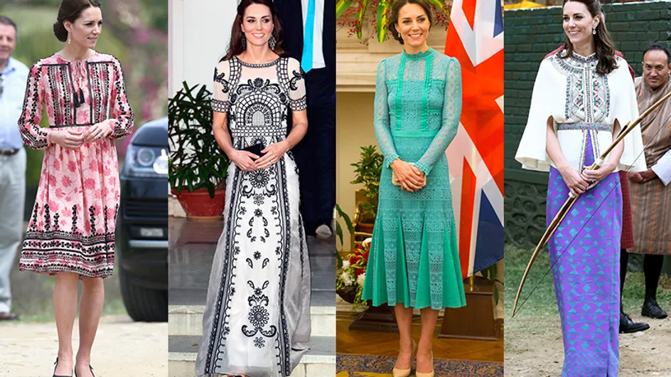 16 looks *deusos* que Kate Middleton usou na Índia – e queremos copiar já!