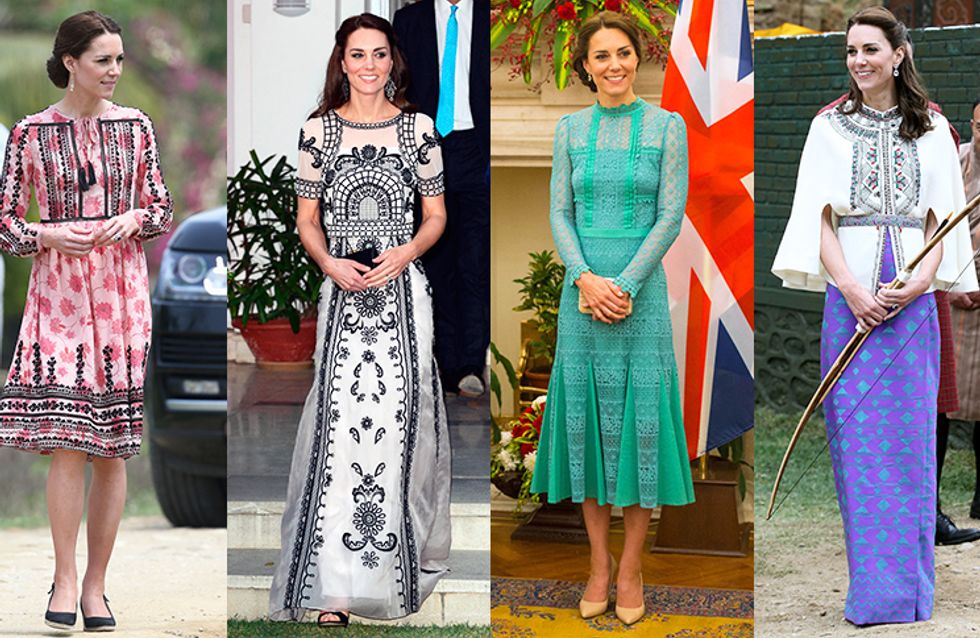 16 looks *deusos* que Kate Middleton usou na Índia – e queremos copiar já!