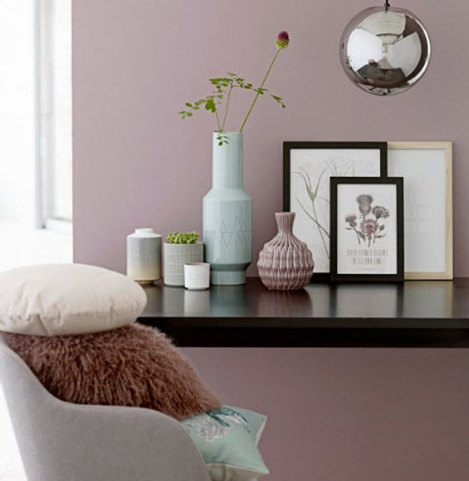 Trendfarbe "Mauve"