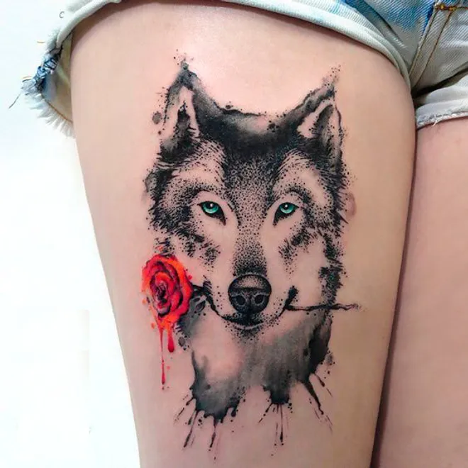 Tatuagem na coxa: 100 fotos que vão te convencer a fazer uma