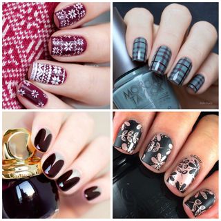 Nail arts para usar no inverno :)