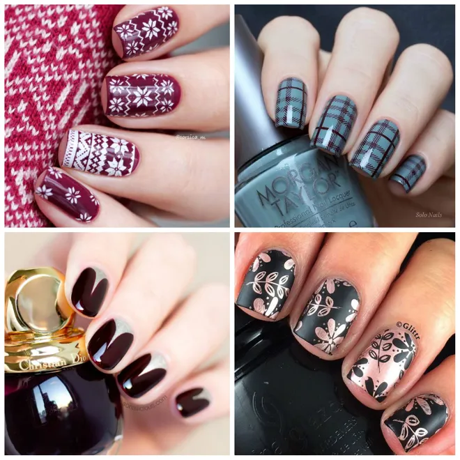 Nail arts para usar no inverno :)