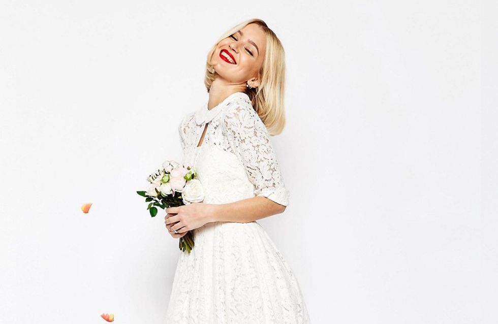Günstig und wunderschön: 20 kurze Brautkleider zum Verlieben