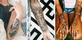 30 Idées De Tatouage Bras à Adopter Album Photo Aufeminin