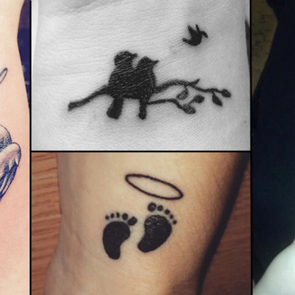 Tatouage Ballon Qui S envole Signification Tatouage de mamange : 60 tatouages pour se souvenir d&#039;une fausse  couche ou d&#039;un enfant décédé