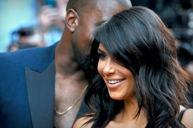 Casais estilosos: Kim Kardashian e Kanye West