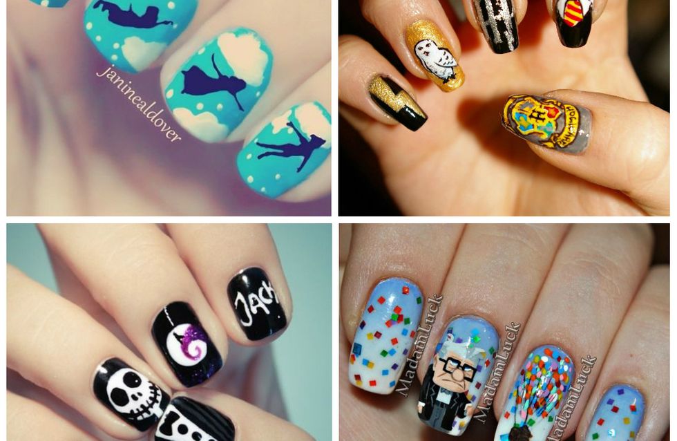 Das fofitas às mais bizarras: com vocês, nail arts inspiradas em filmes e séries