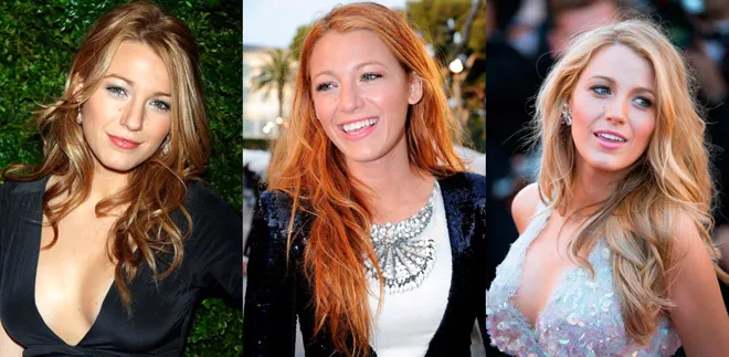 A linha do tempo capilar de Blake Lively <3