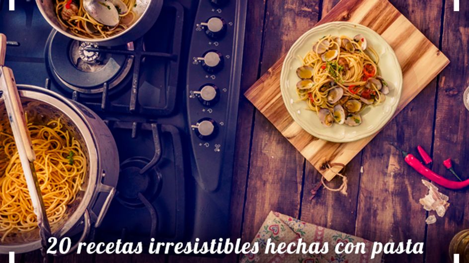 20 recetas con pasta para viajar a Italia desde tu cocina
