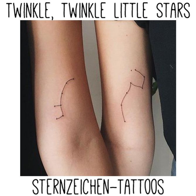 Die schönsten Sternzeichen-Tattoos