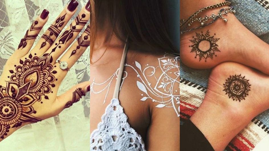 Tattoo temporária: 24 desenhos de henna para planejar seu próximo rabisco