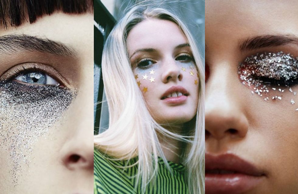 Os jeitos mais incríveis de usar glitter nos olhos