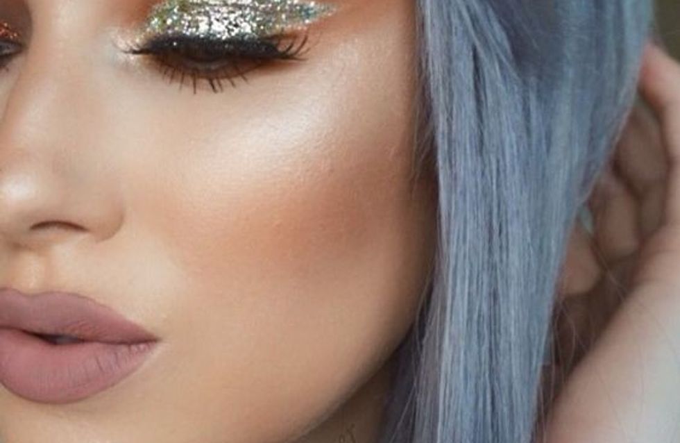 Maquillaje de ojos con purpurina: ideas para tus looks de noche