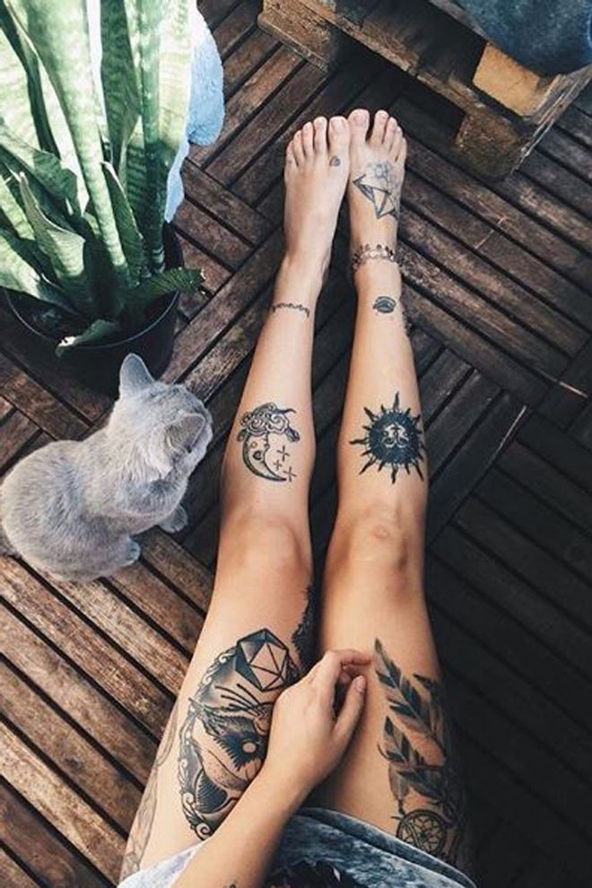 Tatouage cuisse : 40 idées de tatouages pour sublimer ses jambes